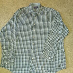 Vineyard Vines Big Mans Size 2XL Long Sleeve Button Down Shirt XXL